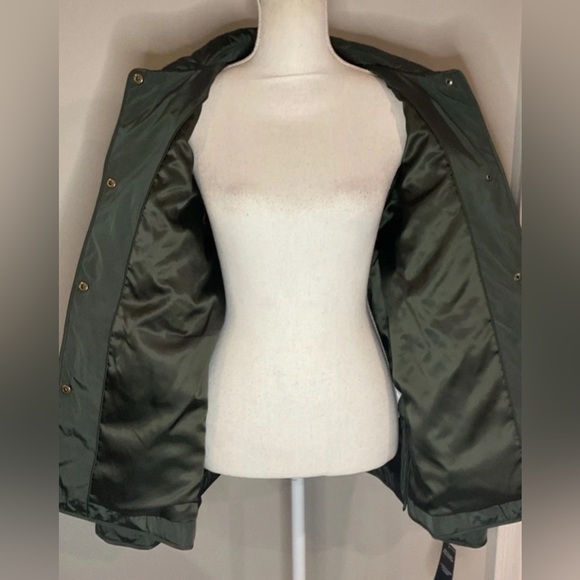 Lauren Ralph Lauren Women's Quilted Crest Jacket Dark Green Sz XL NWT - Picture 10 of 12